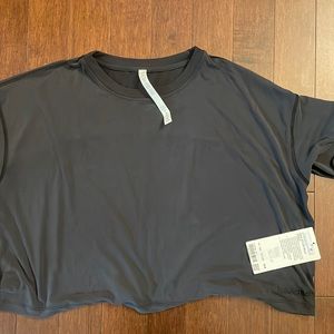 Lululemon black ease of it all short sleeve
